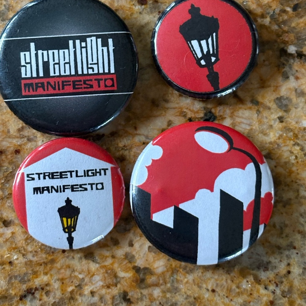 Mid 2000’s Streetlight Manifesto pin set
